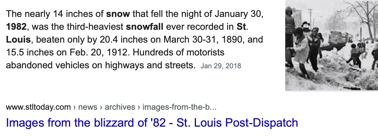 The internet is still talking about that blizzard