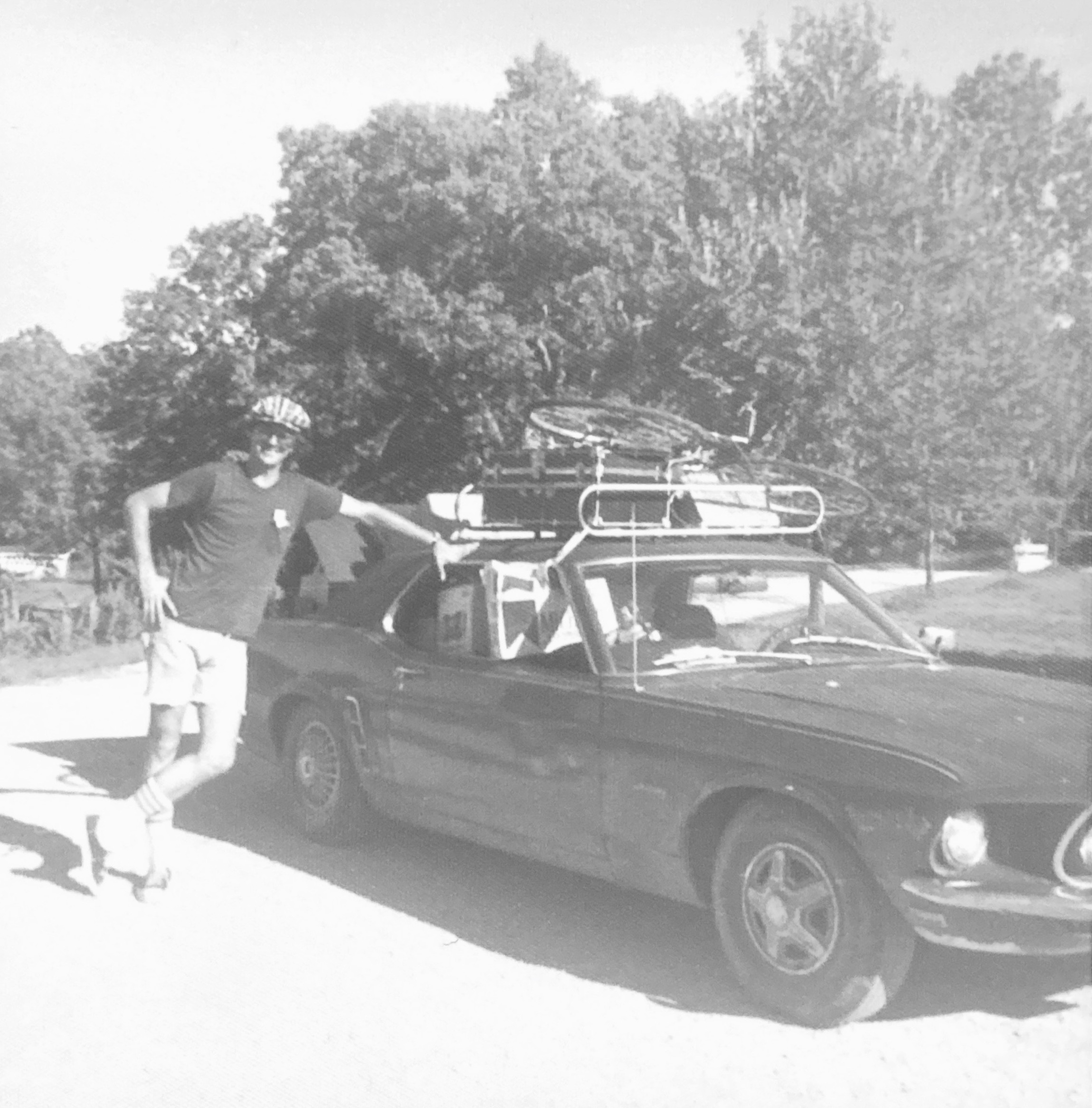  Tom heading off to college. I think this was taken Aug. 1997 as I left for my first semester at CBC in Springfield.